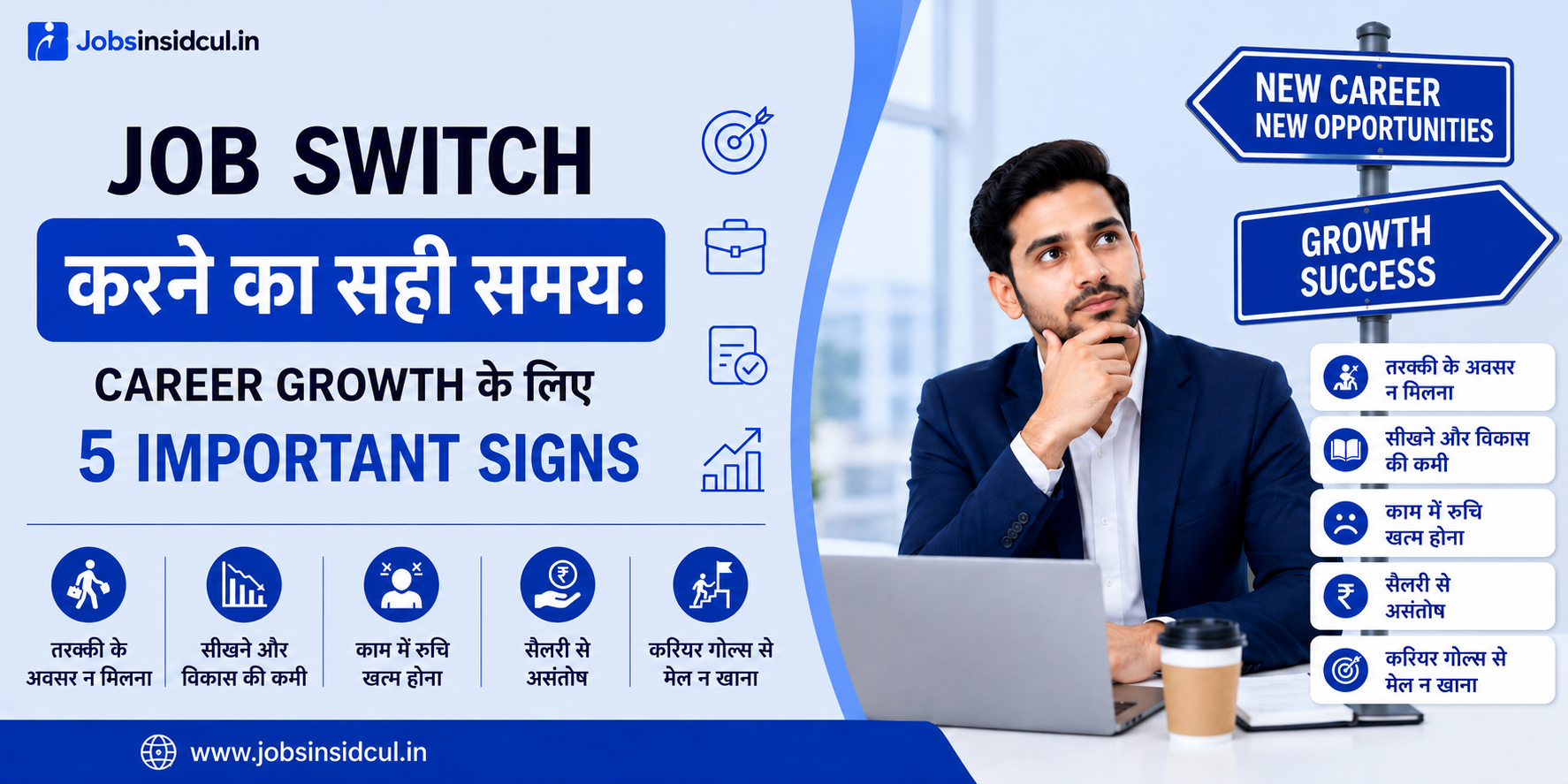 Job Switch करने का सही समय: Career Growth के लिए 5 Important Signs